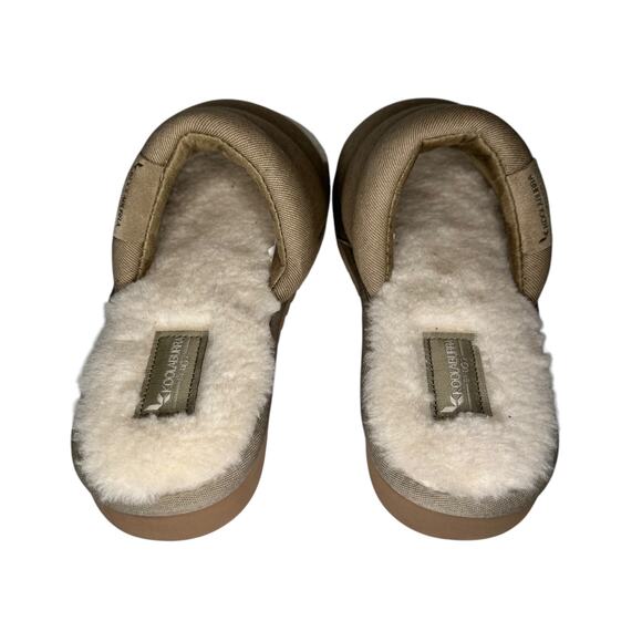 KOOLABURRA by UGG Rommie Mens Slippers Dune Size 9 Slides Fuzzy Comfy Shoes New - Picture 4 of 14